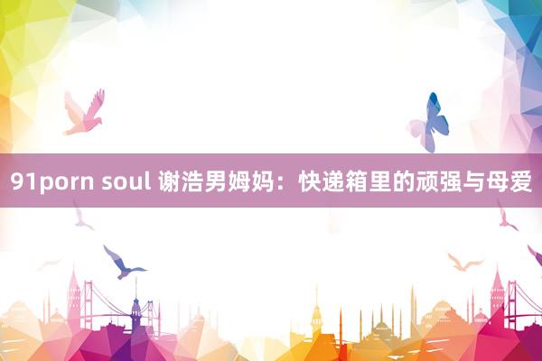 91porn soul 谢浩男姆妈：快递箱里的顽强与母爱